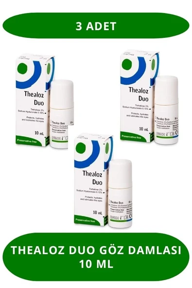 Thealoz Duo Göz Damlası 10 ml (3 Adet) ürün görseli 1