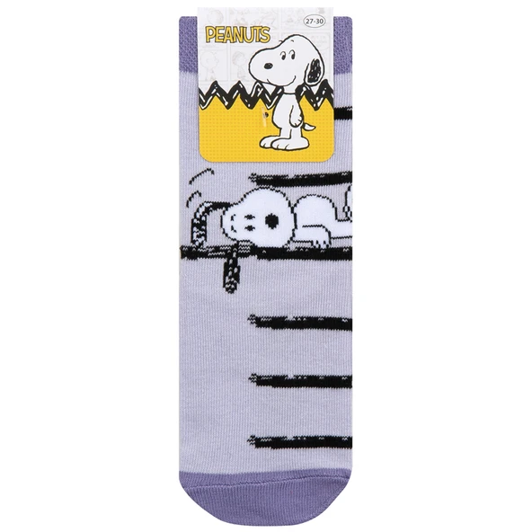 Snoopy Kız Çocuk Soket Çorap (7'li Paket) ürün görseli 1