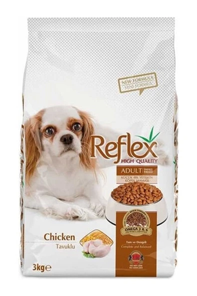Reflex Köpek Maması Küçük Irk Tavuk, Pirinçli 3 Kg ürün görseli 1