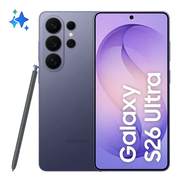 Samsung Galaxy S26 Ultra 12 GB 256 GB Kobalt Mor (İthalatçı Garantili) ürün görseli 1