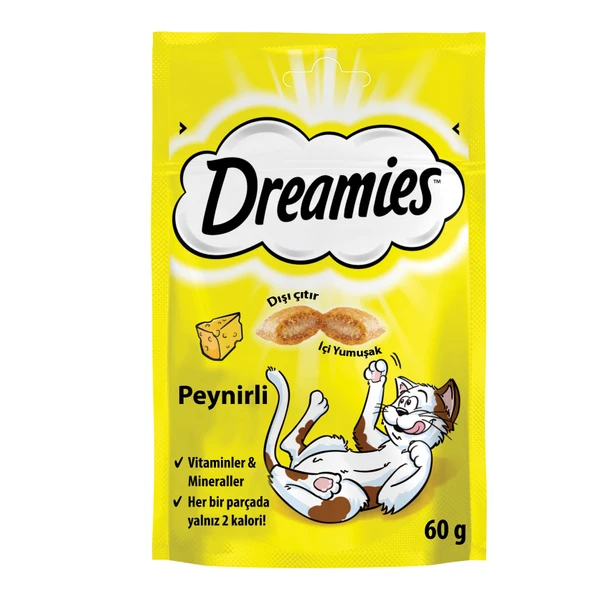 Dreamies Peynirli Kedi Ödül Maması 60 G (8'li Paket) ürün görseli 1