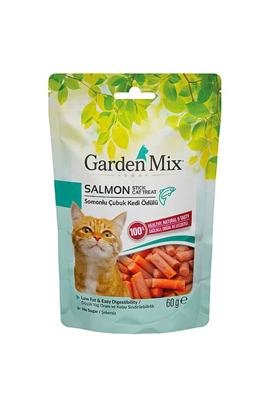 Garden Mix Kedi Ödül Maması Somonlu Stick 60 G ürün görseli 1