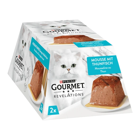 Gourmet Revelations Ton Balıklı Kedi Maması 2 x 57 G (6'li Paket) ürün görseli 1