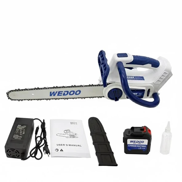 Wedoo MLS-0043 Akülü Ağaç Kesim Motoru 40V 3 Ah ürün görseli 1