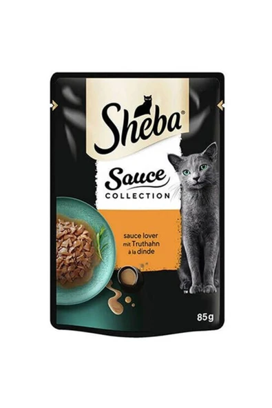 Sheba Kedi Yaş Maması Hindili 85 G ürün görseli 1