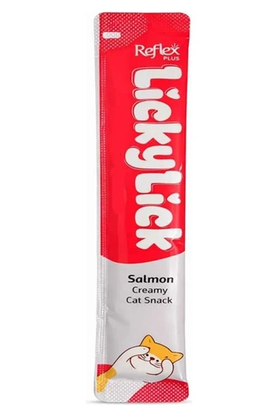Reflex Plus LıckyLıck Kedi Ödül Maması Somonlu ürün görseli 1
