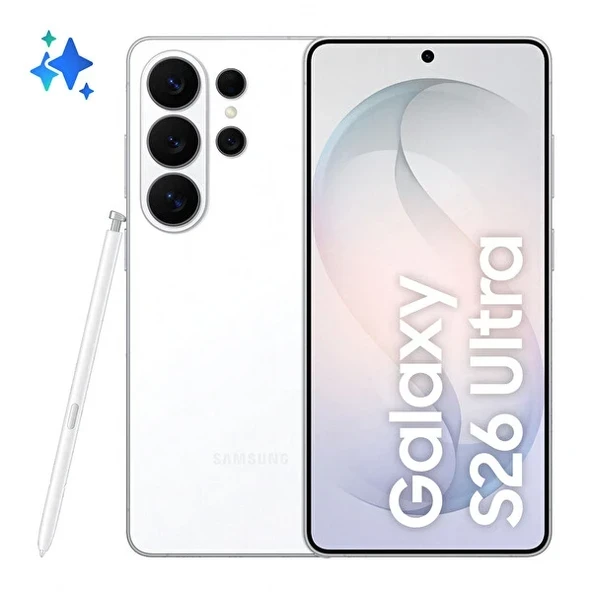 Samsung Galaxy S26 Ultra 12 GB 256 GB Beyaz (İthalatçı Garantili) ürün görseli 1