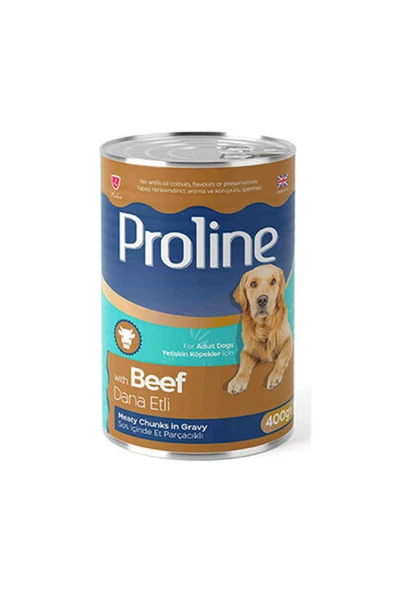 Proline Köpek Yaş Maması Biftekli 400 G ürün görseli 1