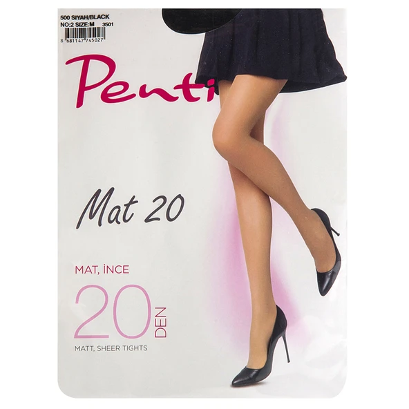 Penti Mat 20 Külotlu Çorap 500/2 (7'li Paket) ürün görseli 1
