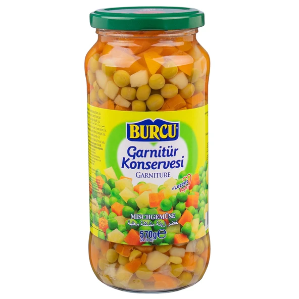 Burcu Garnitür Konservesi 570 G (8'li Paket) ürün görseli 1