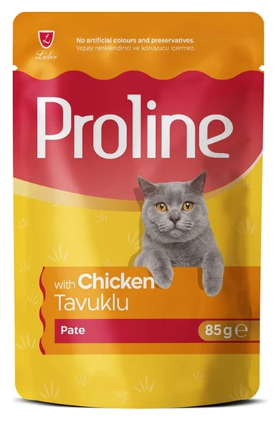 Proline Kedi Yaş Maması Tavuklu Pate 85 G ürün görseli 1