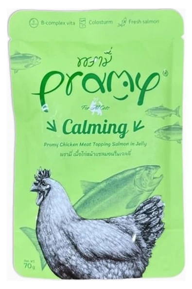 Pramy Kısır Kedi Maması Somonlu Ve Tavuklu 70 G ürün görseli 1
