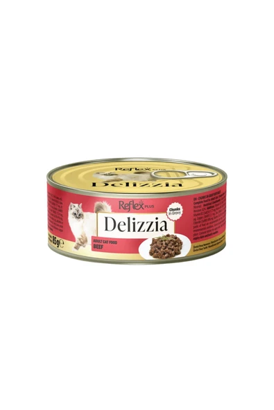Reflex Plus Delizzia Kedi Maması Dana Etli 85 G ürün görseli 1
