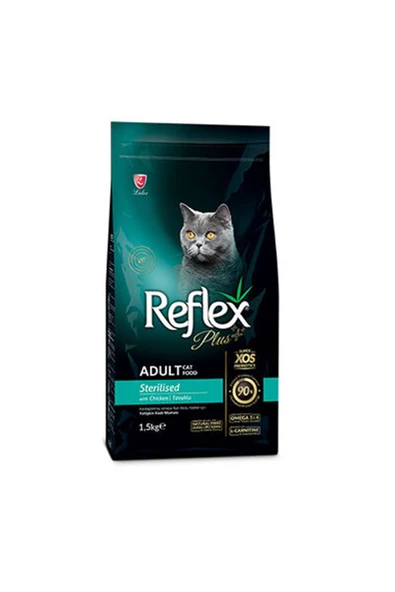 Reflex Plus Kısır Kedi Maması Tavuklu 1.5 Kg ürün görseli 1