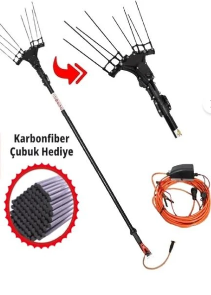 Backer Prolive Devir Ayarlı Zeytin Hasat Makinası 750 Watt ürün görseli 1