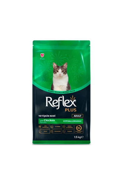 Reflex Plus Kedi Maması Tavuklu 1.5 Kg ürün görseli 1