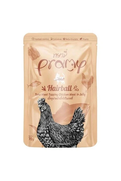 Pramy Kısır Kedi Maması Ton Balık, Tavuklu 70 G ürün görseli 1