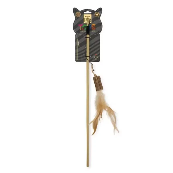 Cattie Kedi Oyuncağı Matatabili Kütüklü Olta 50 Cm ürün görseli 1