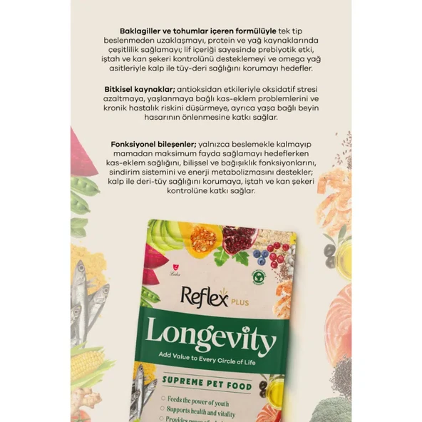 Longevity Kedi Maması 1.1 Kg - Resim 5
