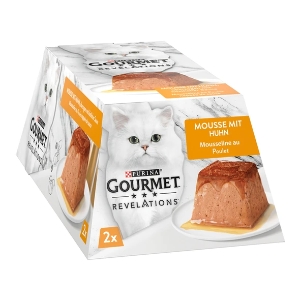 Gourmet Revelations Tavuklu Yaş Kedi Maması 2 x 57G (5'li Paket) ürün görseli 1