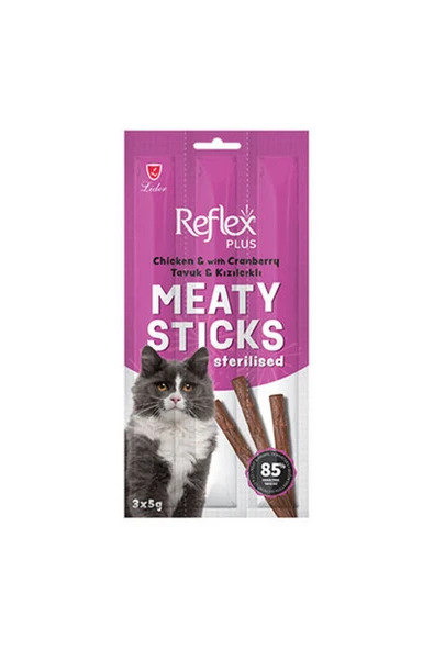Reflex Plus Kısır Kedi Ödül Maması Tavuklu 15 G ürün görseli 1