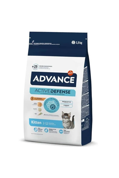 Advance Yavru Kedi Maması Tavuk Ve Pirinçli 1.5 Kg ürün görseli 1