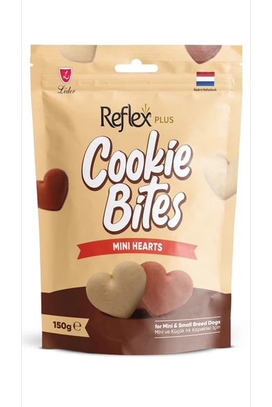 Reflex Plus Köpek Ödül Küçük Irk Mini Kalpler 150G ürün görseli 1