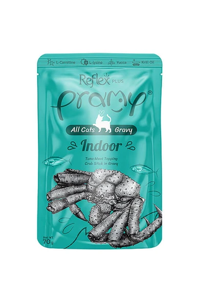 Pramy Kedi Maması Yengeç Çubuk Ve Ton Balıklı 70 G ürün görseli 1