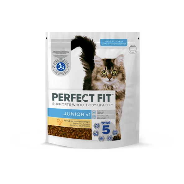 Perfect Fit Yavru Tavuklu Kuru Mama 750 G (5'li Paket) ürün görseli 1
