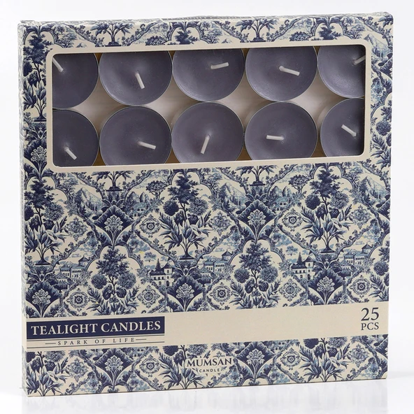 Mumsan Vintage Tealight Mum 25'li (5'li Paket) ürün görseli 1