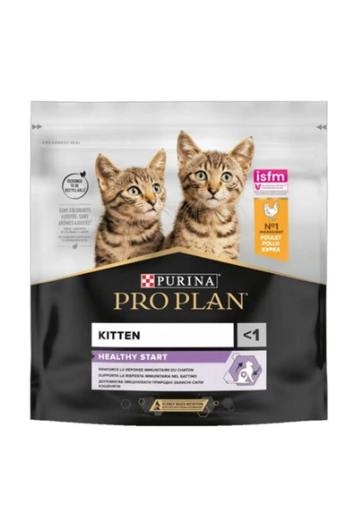 Proplan Yavru Kedi Maması Tavuklu 400 G ürün görseli 1