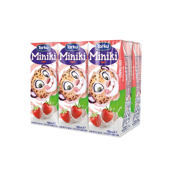 Torku Süt Çilekli 6X180 Ml (8'li Paket) ürün görseli 1