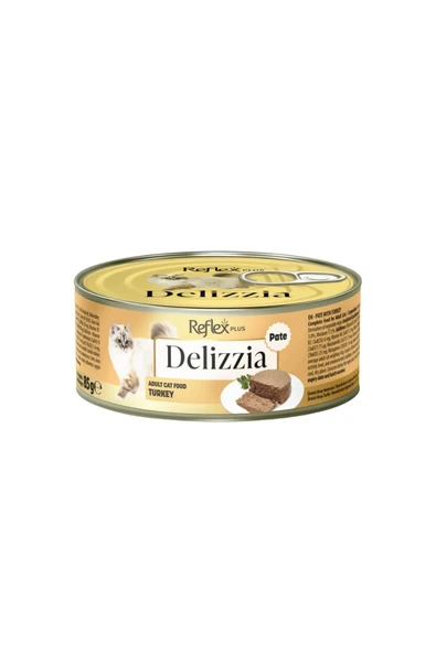 Reflex Plus Delizzia Kedi Maması Hindi Etli 85 G ürün görseli 1