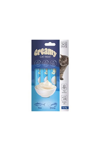 M-Pets Kedi Ödül Maması Ton Balık,Karides 15*4 G ürün görseli 1