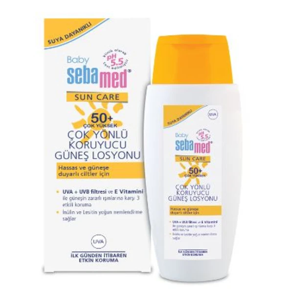 Sebamed Baby Sun Spf 50+ Lotion 150 Ml (8'li Paket) ürün görseli 1