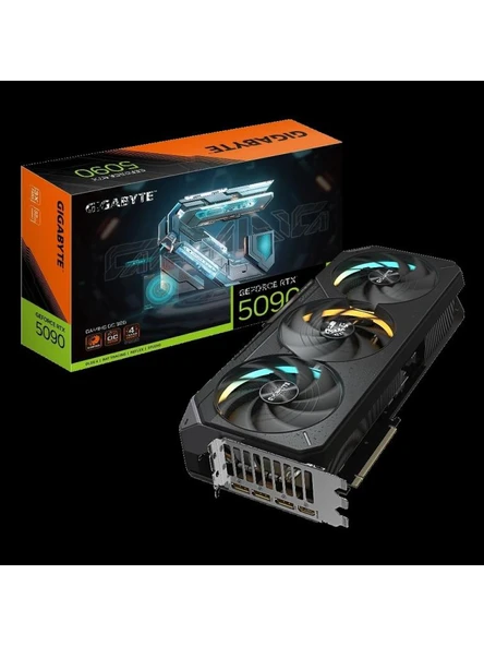 Gigabyte RTX 5090 Gaming OC 32G GV-N5090GAMING OC-32GD 512 Bit GDDR7 32 GB Ekran Kartı - TESHİR ürün görseli 1