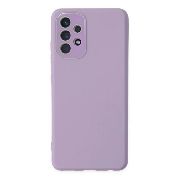 Samsung Galaxy A33 5g Kılıf Lansman Glass Kapak - Lila ürün görseli 1