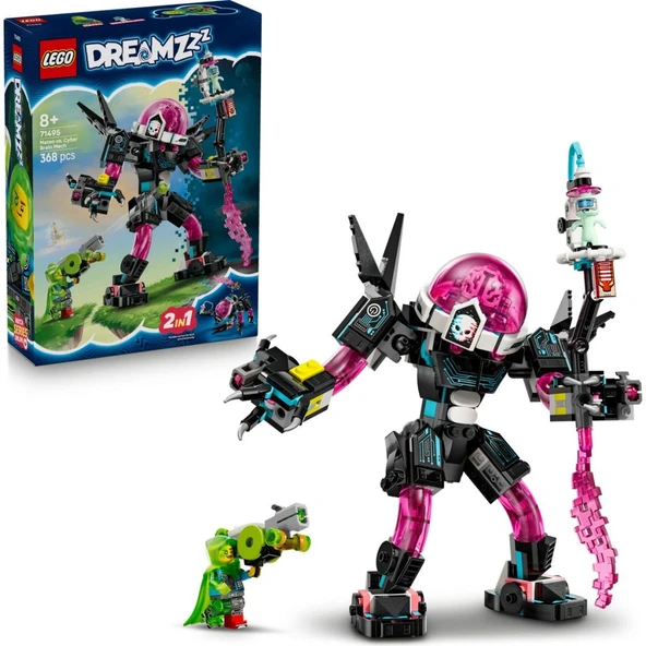 LEGO 71495  Dreamzzz™ Mateo, Siber Beyin Robotuna Karşı ürün görseli 1