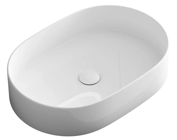 Edra Ten Tezgahüstü Çanak Lavabo 55*38 cm ürün görseli 1