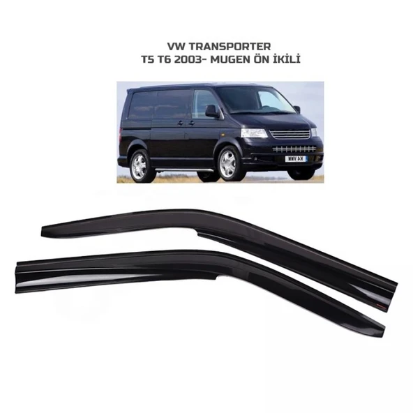 SUNPLEX CAM RÜZGARLIĞI 2003 SONRASI VOLKSWAGEN TRANSPORTER T6 2Lİ ürün görseli 1
