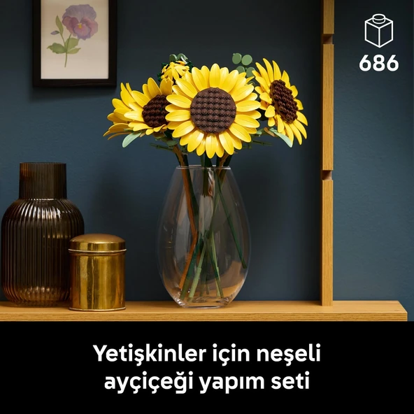 Lego 11502 Botanicals Ayçiçeği Buketi - Resim 4