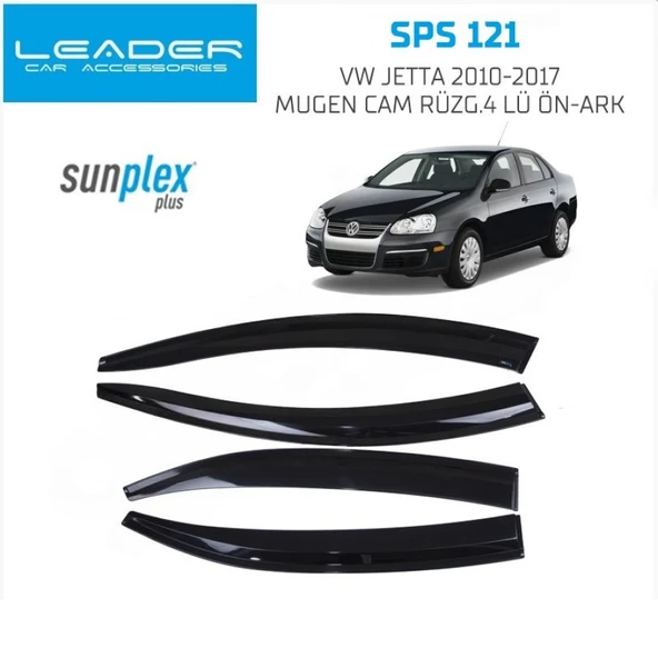 CAM RÜZGARLIĞI SUNPLEX MUGEN VOLKSWAGEN JETTA 2010-2017 4LÜ SPS121 ürün görseli 1