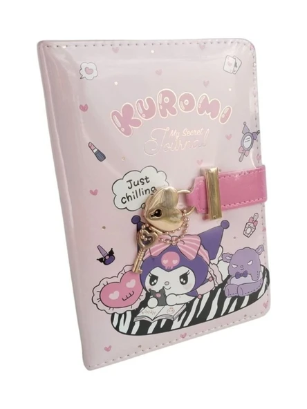 Vj Kuromi Kilitli Günlük A6 192 Syf 80 Gr 525-2023 ürün görseli 1