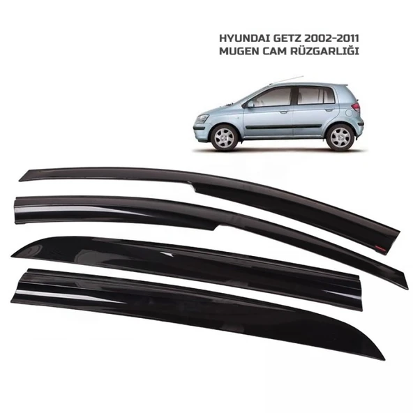 SUNPLEX CAM RÜZGARLIĞI HYUNDAI GETZ 2002-2011 ARASI 4LÜ ürün görseli 1