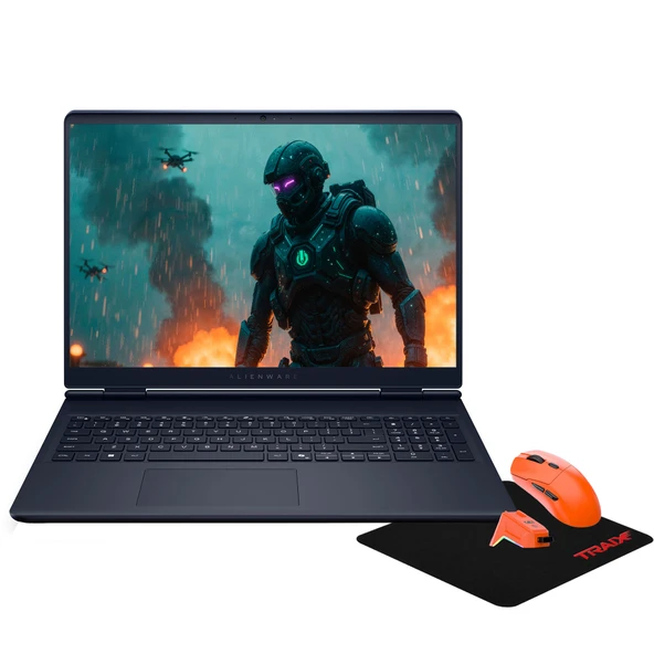 Dell Alienware 16 Aurora AC16250-C7321U56N 500H509Core7 240H 64GB 2TBSSD RTX5060 16” FHD W11P Dizüstü Bilgisayar ürün görseli 1