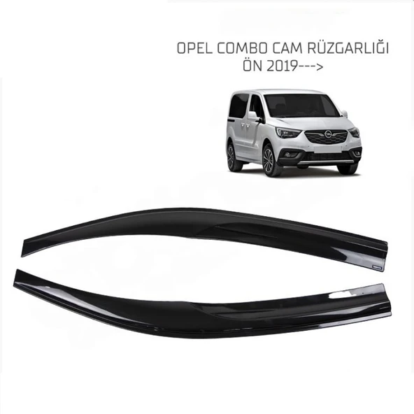 SUNPLEX CAM RÜZGARLIĞI OPEL COMBO 2019 SONRASI 2Lİ ürün görseli 1