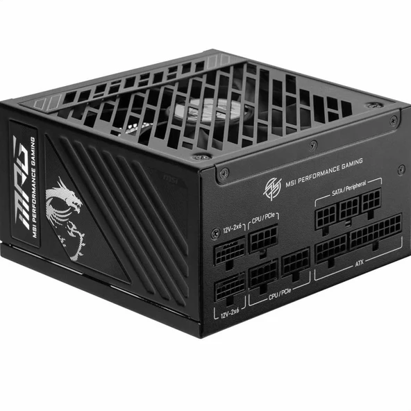 MSI MPG A1000GS PCIE5 1000W 80+ Gold PCIe 5.1 Full Modüler ATX 3.1 Güç Kaynağı ürün görseli 1