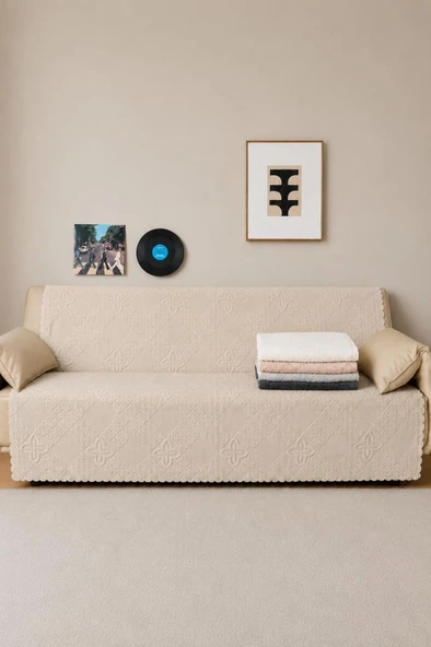 Focus Wellsoft Koltuk Örtüsü 170x210 Cm Bej ürün görseli 1