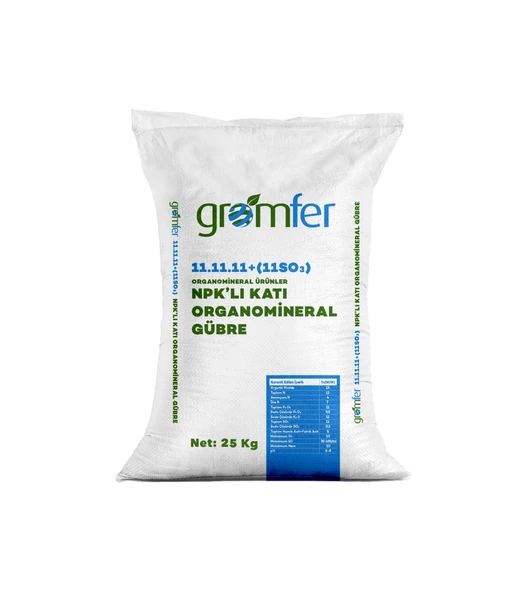 GROMFER 11.11.11+11SO3 25KG ürün görseli 1