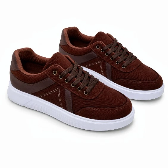 BLACK FLEX ERKEK KANVAS CASUAL AYAKKABI KAHVE 40-44 ürün görseli 1